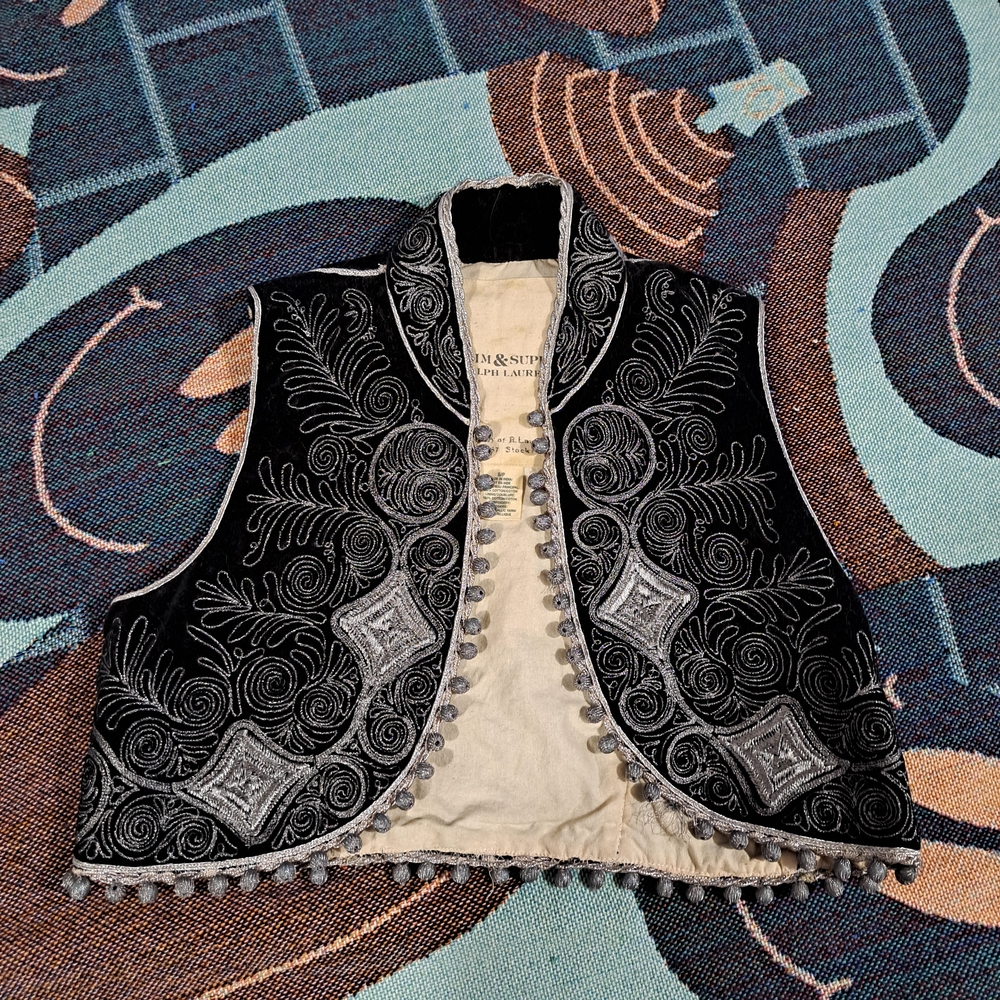 🌈RALPH LAUREN DENIM AND SUPPLY CO. BOHO VEST-S